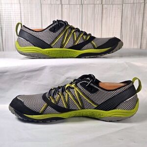 Merrell Barefoot Mens Size 9 Gray Trail Running Shoes Vibram Athletic